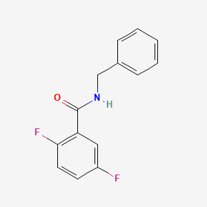 molecular formula C14H11F2NO B7464516 N-benzyl-2,5-difluorobenzamide 