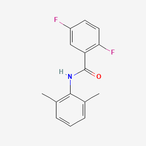 molecular formula C15H13F2NO B7464523 N-(2,6-dimethylphenyl)-2,5-difluorobenzamide 