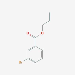 molecular formula C10H11BrO2 B7464705 3-溴苯甲酸丙酯 