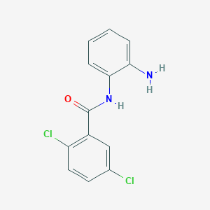 molecular formula C13H10Cl2N2O B7464946 N-(2-aminophenyl)-2,5-dichlorobenzamide 