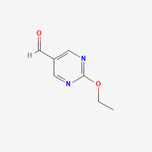 molecular formula C7H8N2O2 B7465137 2-Ethoxypyrimidine-5-carbaldehyde 