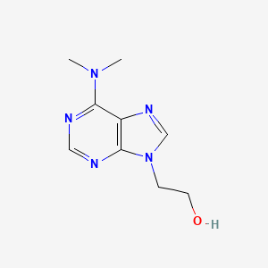 molecular formula C9H13N5O B7467012 2-[6-(Dimethylamino)purin-9-yl]ethanol 