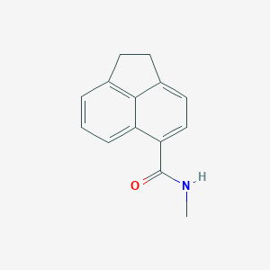 molecular formula C14H13NO B7467125 N-methyl-1,2-dihydroacenaphthylene-5-carboxamide 