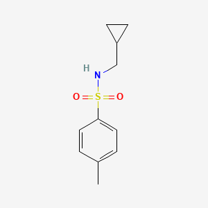 molecular formula C11H15NO2S B7467820 N-(cyclopropylmethyl)-4-methylbenzenesulfonamide 