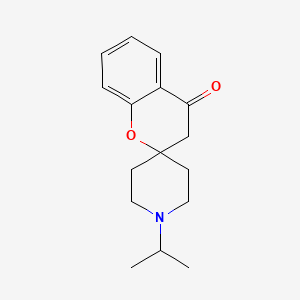molecular formula C16H21NO2 B7468400 1'-propan-2-ylspiro[3H-chromene-2,4'-piperidine]-4-one 