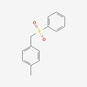 molecular formula C14H14O2S B7468477 Phenyl(4-methylbenzyl) sulfone 