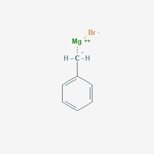 molecular formula C7H7BrMg B074685 Benzylbromomagnesium CAS No. 1589-82-8