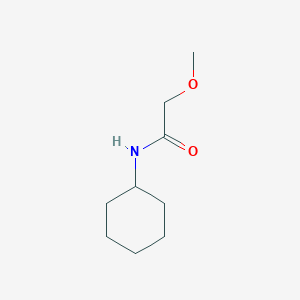 molecular formula C9H17NO2 B7468876 N-cyclohexyl-2-methoxyacetamide 