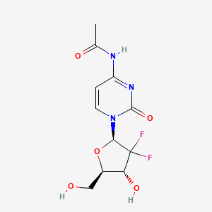 molecular formula C11H13F2N3O5 B7468881 N-Acetyl-2'-deoxy-2',2'-difluorocytidine 