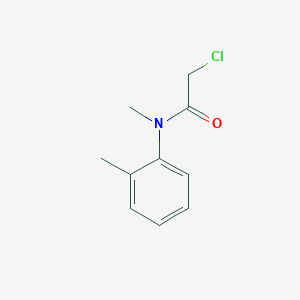 molecular formula C10H12ClNO B7469037 2-chloro-N-methyl-N-(2-methylphenyl)acetamide 