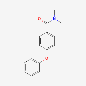 molecular formula C15H15NO2 B7469043 N,N-dimethyl-4-phenoxybenzamide 