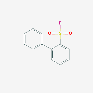 molecular formula C12H9FO2S B7469058 [1,1'-Biphenyl]-2-sulfonyl fluoride 