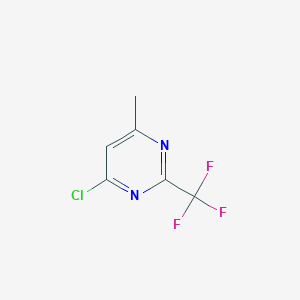 molecular formula C6H4ClF3N2 B074691 4-氯-6-甲基-2-三氟甲基嘧啶 CAS No. 1582-25-8