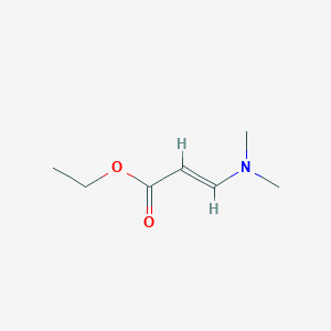 molecular formula C7H13NO2 B074694 Ethyl trans-3-dimethylaminoacrylate CAS No. 1117-37-9