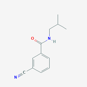 3-cyano-N-(2-methylpropyl)benzamide