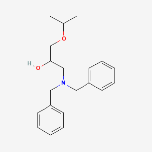 molecular formula C20H27NO2 B7469685 1-(Dibenzylamino)-3-isopropoxy-2-propanol 