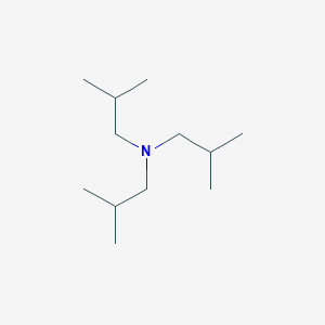 molecular formula C12H27N B074697 三异丁胺 CAS No. 1116-40-1