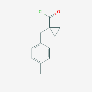 B074701 1-((p-Tolyl)methyl)cyclopropanecarbonyl chloride CAS No. 1570-86-1