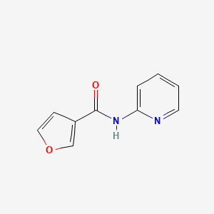 molecular formula C10H8N2O2 B7470491 N-pyridin-2-ylfuran-3-carboxamide 
