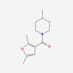 (2,5-Dimethylfuran-3-yl)(4-methylpiperidin-1-yl)methanone