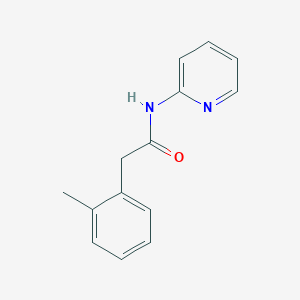 molecular formula C14H14N2O B7471161 2-(2-methylphenyl)-N-pyridin-2-ylacetamide 