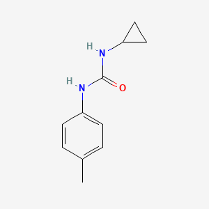 molecular formula C11H14N2O B7472572 1-Cyclopropyl-3-(4-methylphenyl)urea 