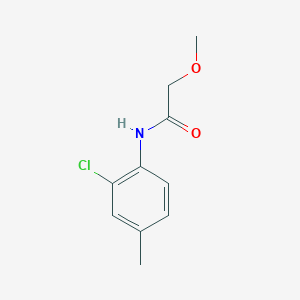 molecular formula C10H12ClNO2 B7472778 N-(2-chloro-4-methylphenyl)-2-methoxyacetamide 