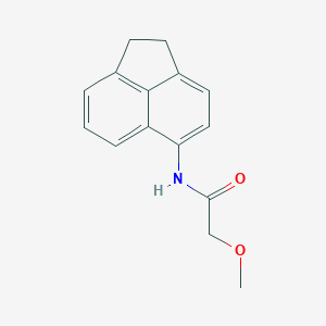 molecular formula C15H15NO2 B7472886 N-(1,2-dihydroacenaphthylen-5-yl)-2-methoxyacetamide 