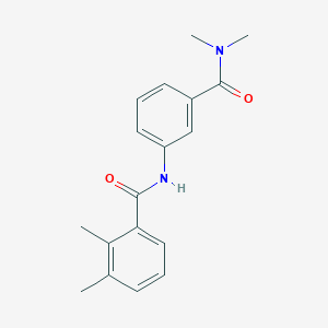 molecular formula C18H20N2O2 B7473183 N-[3-(dimethylcarbamoyl)phenyl]-2,3-dimethylbenzamide 