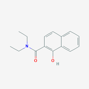 molecular formula C15H17NO2 B7473220 N,N-diethyl-1-hydroxynaphthalene-2-carboxamide 