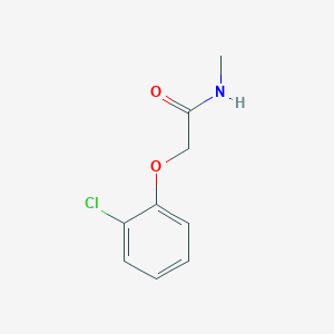 molecular formula C9H10ClNO2 B7474045 2-(2-chlorophenoxy)-N-methylacetamide 