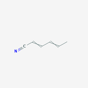 molecular formula C6H7N B074743 2,4-己二烯腈 CAS No. 1516-01-4