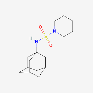 molecular formula C15H26N2O2S B7475079 N-(1-adamantyl)piperidine-1-sulfonamide 