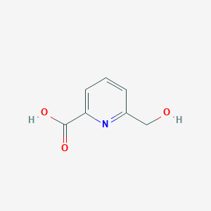 molecular formula C7H7NO3 B074752 6-(羟甲基)吡啶-2-甲酸 CAS No. 1197-10-0