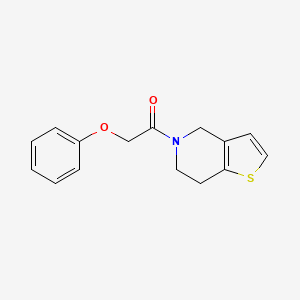 1-(6,7-dihydro-4H-thieno[3,2-c]pyridin-5-yl)-2-phenoxyethanone