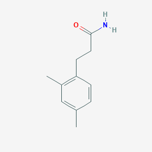 molecular formula C11H15NO B7475327 3-(2,4-Dimethylphenyl)propanamide 