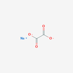 molecular formula C2H3NaO5 B074756 单钠草酸 CAS No. 1186-49-8