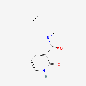 molecular formula C13H18N2O2 B7476137 3-(azocane-1-carbonyl)-1H-pyridin-2-one 