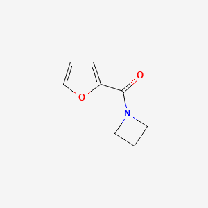 molecular formula C8H9NO2 B7476393 Azetidin-1-yl(furan-2-yl)methanone 