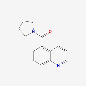 Pyrrolidin-1-yl(quinolin-5-yl)methanone