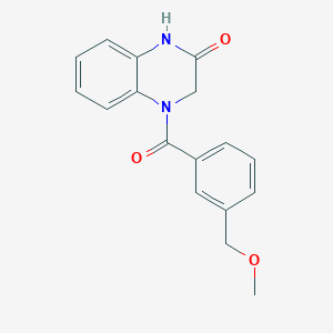 4-[3-(Methoxymethyl)benzoyl]-1,3-dihydroquinoxalin-2-one