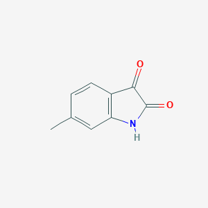 molecular formula C9H7NO2 B074770 4-Methylisatin CAS No. 1128-44-5