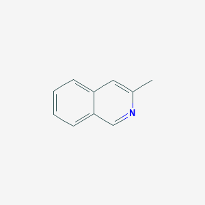 molecular formula C10H9N B074773 3-甲基异喹啉 CAS No. 1125-80-0