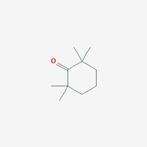 molecular formula C10H18O B074775 2,2,6,6-四甲基环己酮 CAS No. 1195-93-3