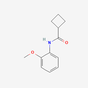 N-(2-methoxyphenyl)cyclobutanecarboxamide