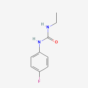 molecular formula C9H11FN2O B7478053 1-Ethyl-3-(4-fluorophenyl)urea 