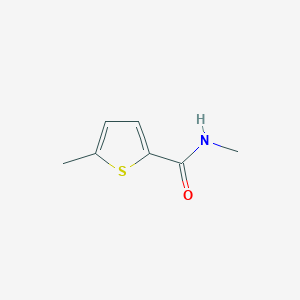 molecular formula C7H9NOS B7478092 N,5-dimethylthiophene-2-carboxamide 