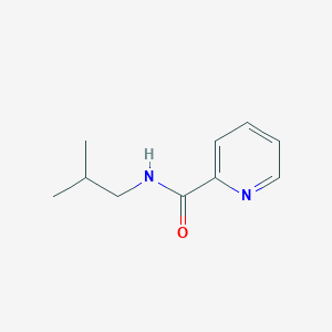 molecular formula C10H14N2O B7478100 N-Isobutylpyridine-2-carboxamide 