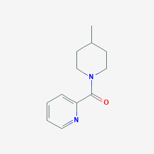 molecular formula C12H16N2O B7478140 (4-Methylpiperidin-1-yl)-pyridin-2-ylmethanone 