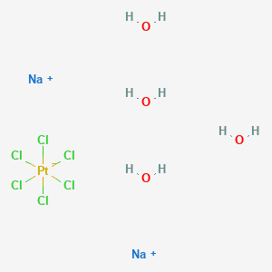 molecular formula Cl6H12Na2O6Pt B074783 氯铂酸钠 CAS No. 1307-82-0